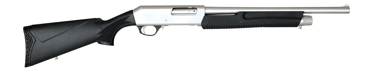 Dickinson Commando Marine Tactical Black / Stainless 12 GA-3 18.5 Barrel 5-Rounds