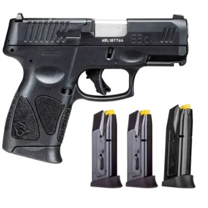TAURUS G3c T.O.R.O. 9mm 3.26" 10rd/12rd w/ Viridian RFX-11 - Black